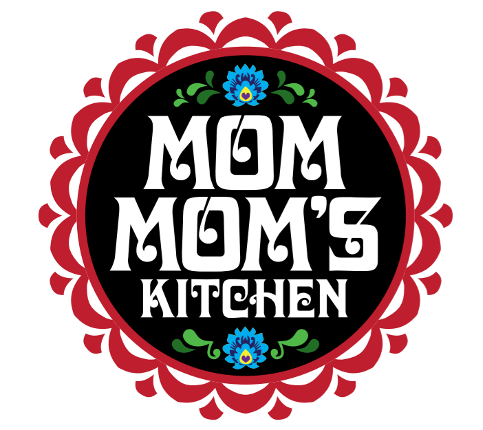 Beautiful mommys kitchen logo Royalty Free Vector Image